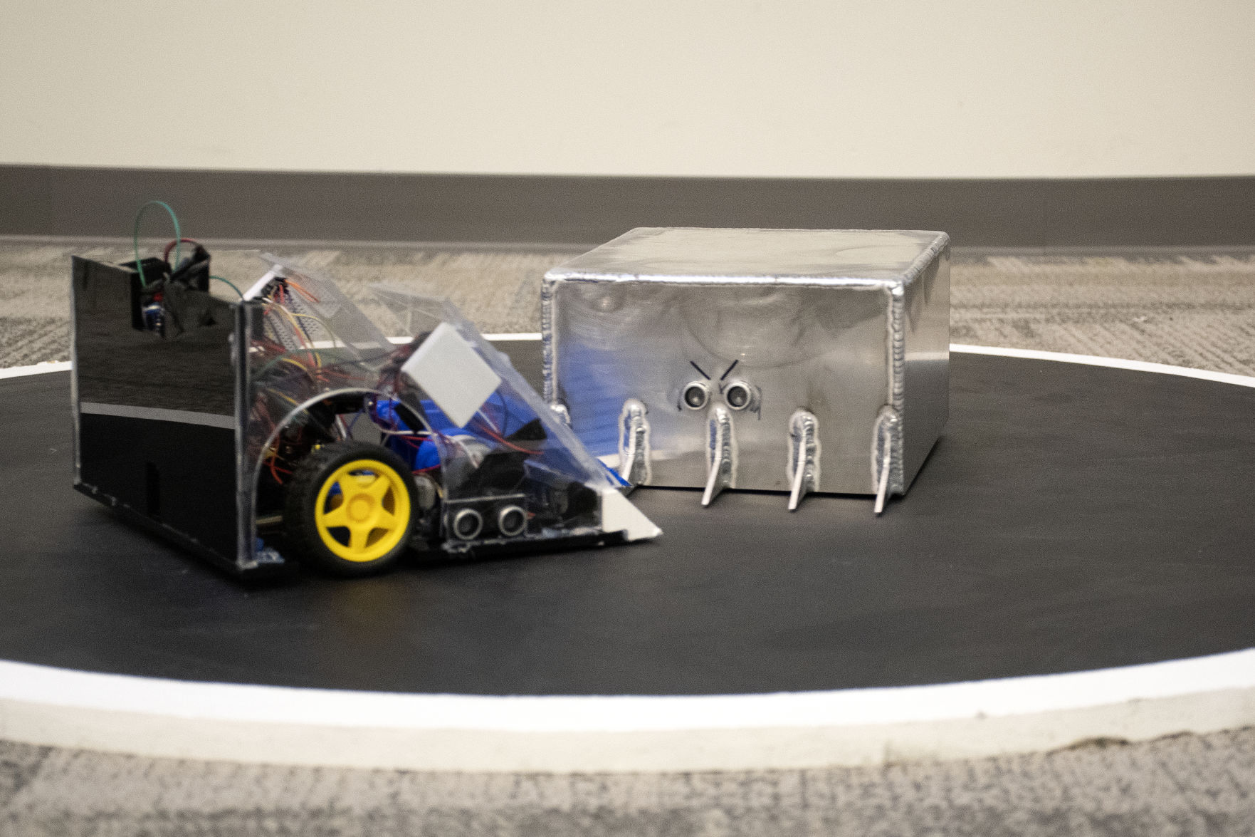 ME 340 Robot Competition, Robots battle